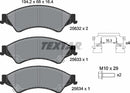 Ford, Brake Pad Set - Textar 2563201