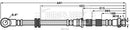 Borg & Beck Brake Hose Part No -BBH7932