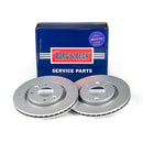 Borg & Beck Brake Disc Pair Part No -BBD4245