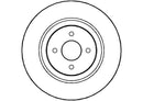 Disctech Brake Disc - Fits Citroën - ABD2799 - Front Axle