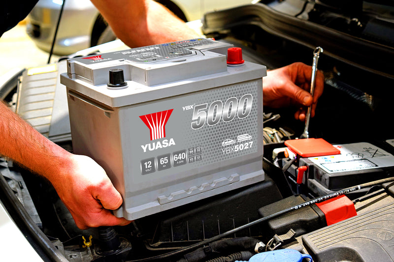 Yuasa YBX5027 - 5027 Silver High Performance SMF Car Battery - 5 Year Warranty
