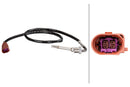 HELLA 6PT 010 376-221 Sensor, exhaust gas temperature - 2-pin connector