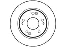 Disctech Brake Disc - Fits Honda - ABD2038 - Rear Axle