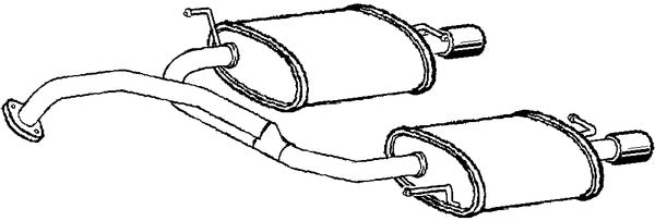 Klarius HY133W - Box With Tail Pipe