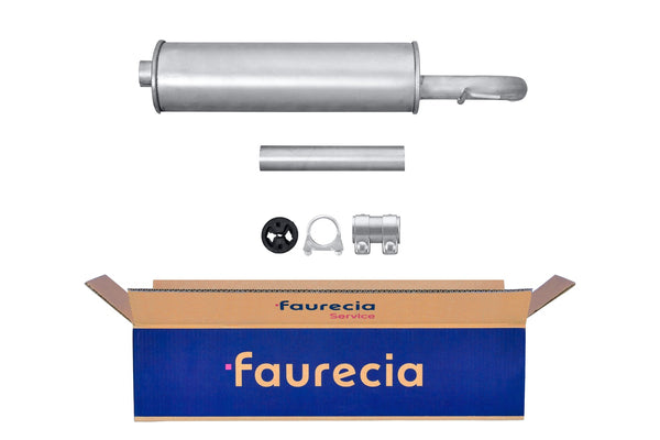 FAURECIA 8LD 366 034-511 Rear Muffler - Easy2Fit® Kit - fits OPEL ARENA