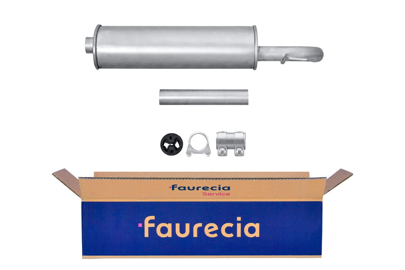 FAURECIA 8LD 366 034-511 Rear Muffler - Easy2Fit® Kit - fits OPEL ARENA