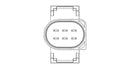Fuel Parts Air Mass Meter - MAFS021-OE