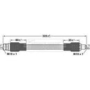 Borg & Beck Brake Hose Part No -BBH7095