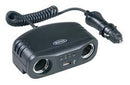 Ring RMS7 Powe Twin M/socket with USB 12v 8Amp