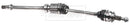 Borg & Beck Driveshaft - RH - BDS1697
