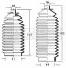 First Line Steering Gaiter Kit Part No -FSG3150