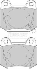 Borg & Beck Brake Pad Set -BBP1907
