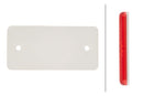 HELLA 8RA 003 326-001 Reflector - Lens Colour: Red - Bolted