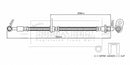 Borg & Beck Brake Hose Part No -BBH8867