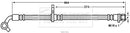 Borg & Beck Brake Hose Part No -BBH7602