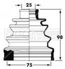First Line Cv Joint Boot Kit Part No -FCB6031