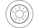 Disctech Brake Disc - Fits Citroën, Fiat - ABD2939 - Rear Axle