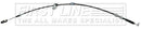 First Line Gear Control Cable  - FKG1394