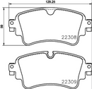Brembo Brake Pad Set - P85154