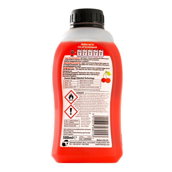 CarPlan Demon Shot Concentrated Screenwash - 500ml