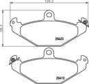 Mintex Brake Pad Set fits -Chrysler Lotus Renault MDB1445 (also fits other vehicles)