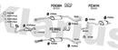 Klarius FE630H - Box With Centre Pipe  - Fits Ford Mondeo 1.6,1.8i