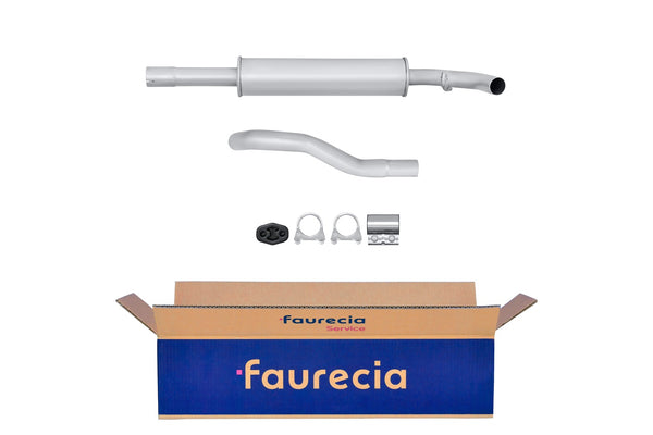 FAURECIA 8LD 366 026-971 Rear Muffler - Easy2Fit® Kit - fits BMW 5 Touring (E34)