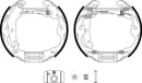Mintex Brake Shoe Kits fits -Toyota MSP248 (also fits other vehicles)