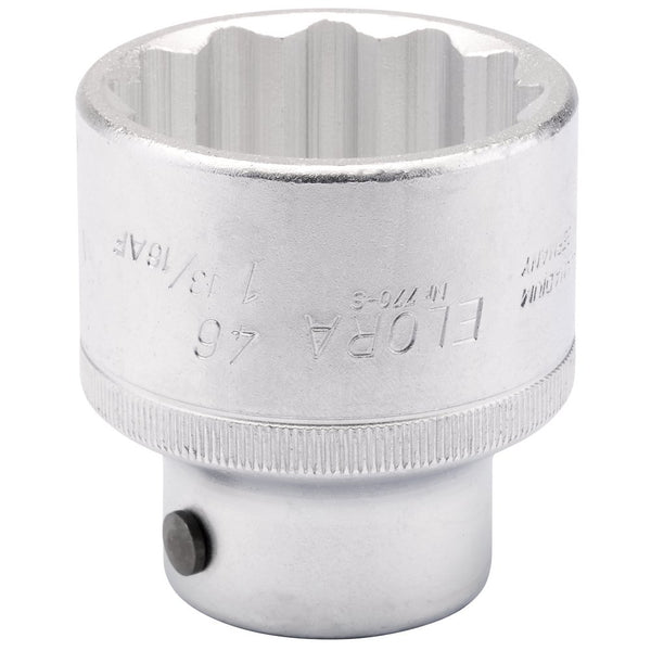 Elora Bi-Hexagon Socket, 46mm-1.13/16" 3/4" Sq Dr