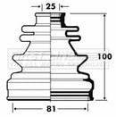 First Line Cv Joint Boot Kit Part No -FCB2845