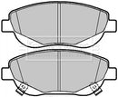 Borg & Beck Front Brake Pad Set -BBP2088