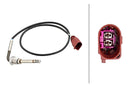 HELLA 6PT 358 181-661 Sensor, exhaust gas temperature - 2-pin connector