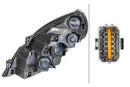 HELLA 1LR 010 117-211 FF/Halogen-Headlight - left - fits Renault Master III Chassis (EV, HV, UV)