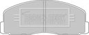 Borg & Beck Brake Pad Set -BBP1262
