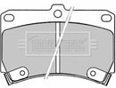 Borg & Beck Brake Pad Set -BBP1520