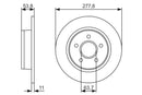 Bosch Brake Disc Pair Part No - 0986479S51