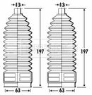 Borg & Beck Steering Gaiter Kit Part No -BSG3322