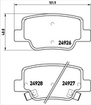Brembo Brake Pad Set - P83114