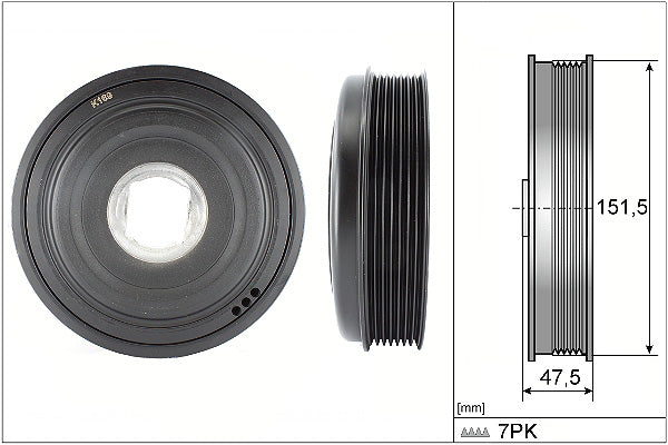 INA Belt Pulley Crankshaft Part No - 544013610