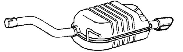Klarius VW903H - Box With Tail Pipe