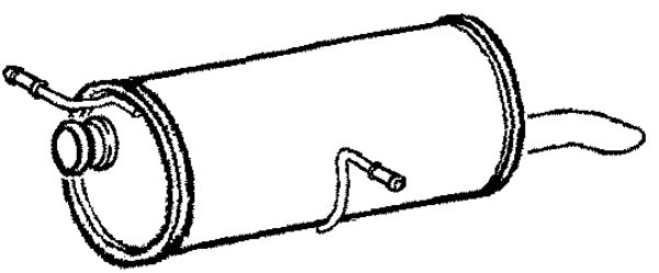 Klarius PG685P - Box With Tail Pipe