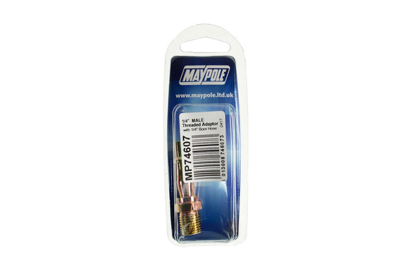 Maypole 1/4inch Standard Male Adaptor