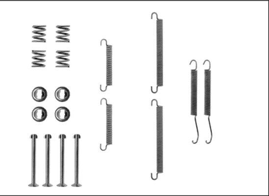 Mintex Brake Shoe Fitting Kit  - MBA713