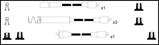 ElectroSpark Ignition Lead Set - OEK003