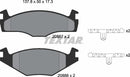 Textar Brake Pad Set - 2088708