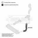 Borg & Beck Turbo Hose Part No -BTH1340