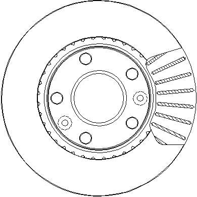 Disctech Brake Disc - Fits Bmw, Dacia - ABD3264 - Front Axle