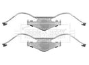 Borg & Beck Fitting Kit - Pads Part No -BBK1402