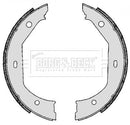Borg & Beck Rear Brake Shoes Part No -BBS6267