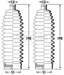 Borg & Beck Steering Gaiter Kit Part No -BSG3361